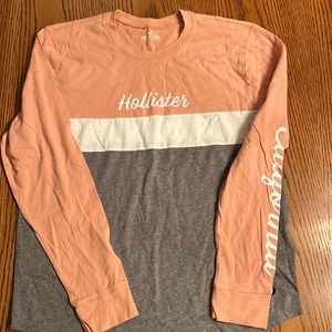 Hollister women’s small long sleeve logo shirt